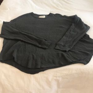 THE GREAT thermal sweatshirt